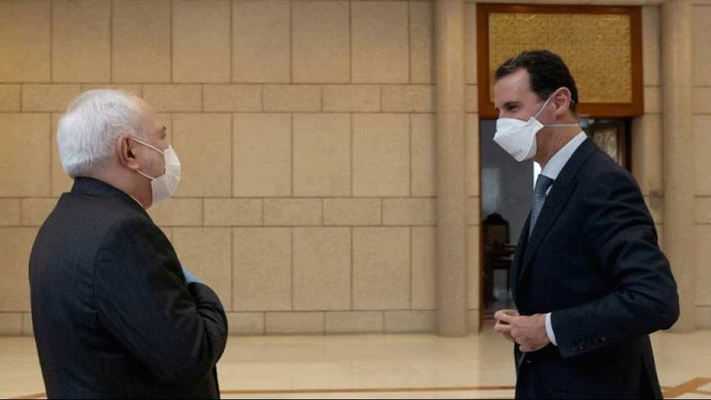 «Loi Cézar»: L’Iran renforcera la coopération économique avec la Syrie (Zarif)