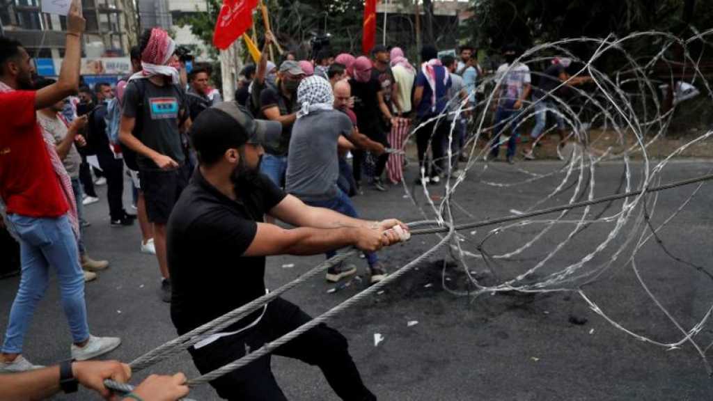 Liban: manifestation devant l’ambassade des Etats-Unis contre l’ingérence américaine