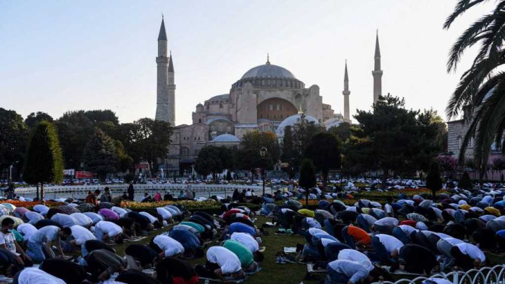 Turquie: première prière de l’Adha à Sainte-Sophie reconvertie en mosquée