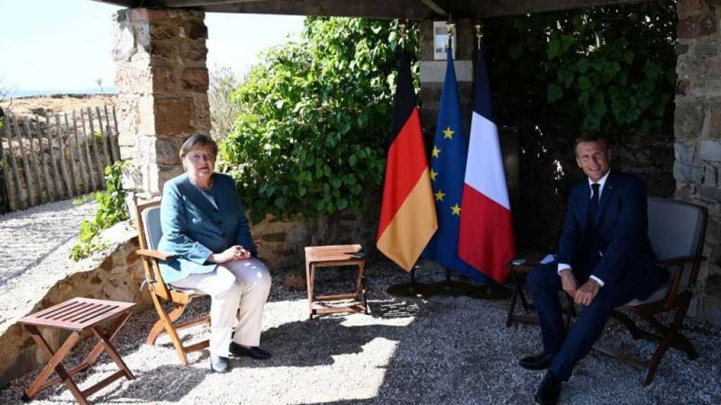 Macron et Merkel affichent l’unité du couple franco-allemand
