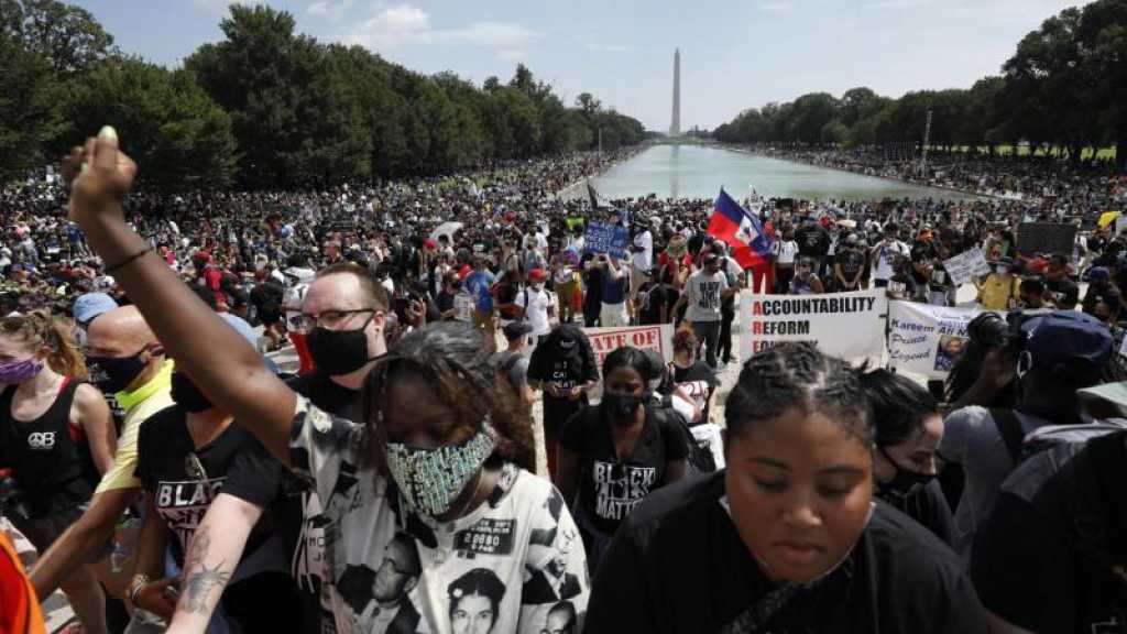 USA: à Washington, des dizaines de milliers de manifestants antiracistes appellent à l’égalité