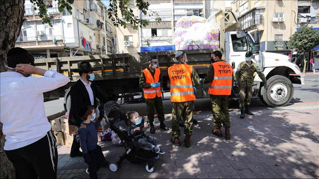 Entité israélienne: 3.506 nouveaux cas de coronavirus en 24h