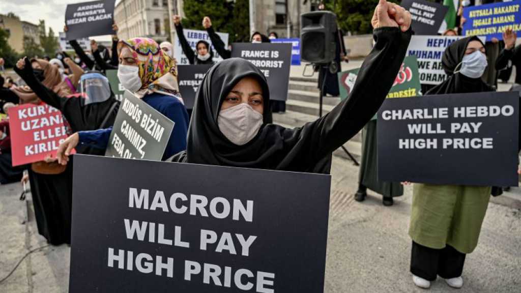 Turquie: manifestation à Istanbul contre la republication des caricatures du prophète Mohammed (psl)