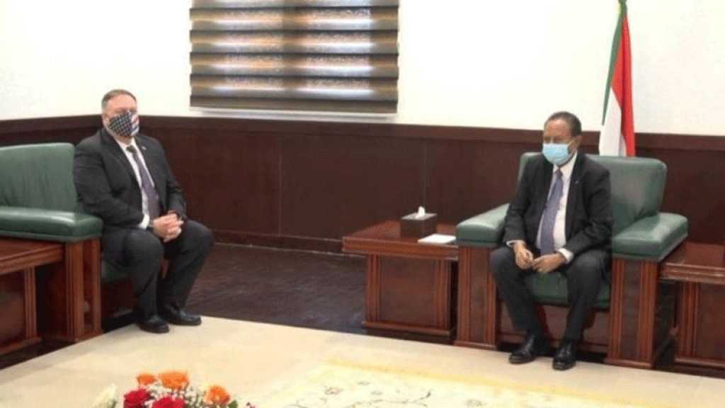 Réunion à Abou Dhabi en vue d’une normalisation des relations entre «Israël» et le Soudan