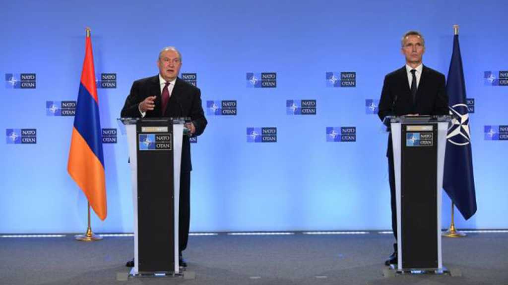 Nagorny Karabakh: le président arménien accuse Ankara, au siège de l’Otan