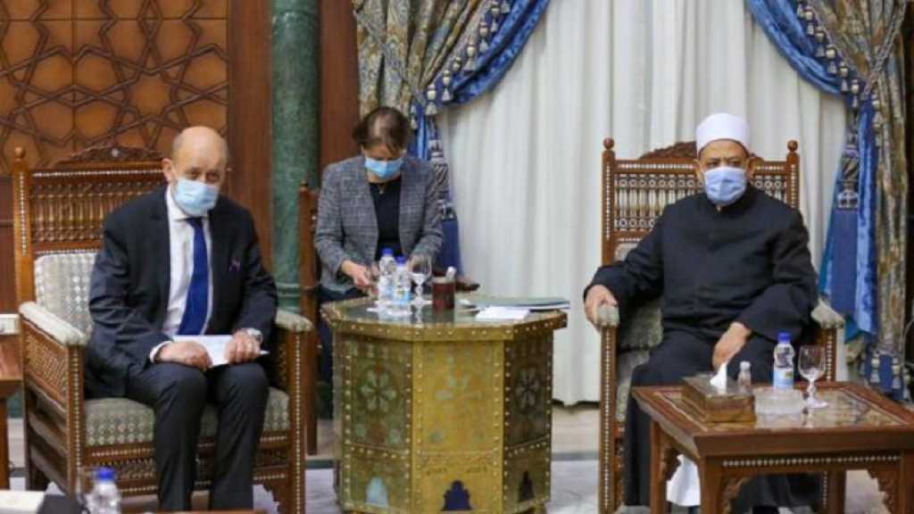 Caricatures islamophobes: en visite au Caire, Le Drian plaide «l’apaisement»