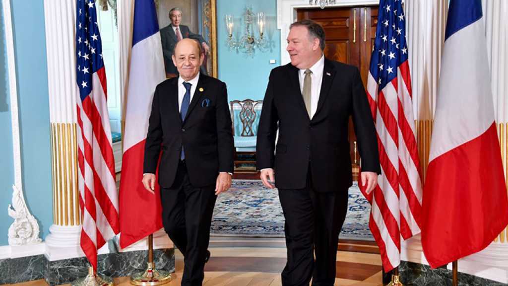 Le Drian s’opposera devant Pompeo à un retrait d’Afghanistan ou d’Irak