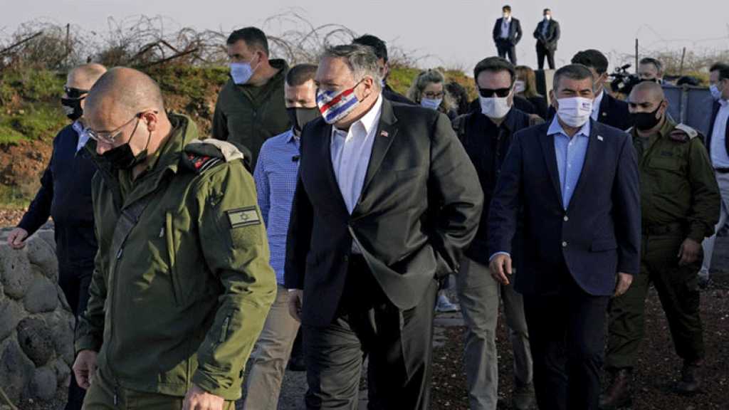 La Syrie dénonce la visite de Pompeo aux colonies israéliennes dans le Golan occupé