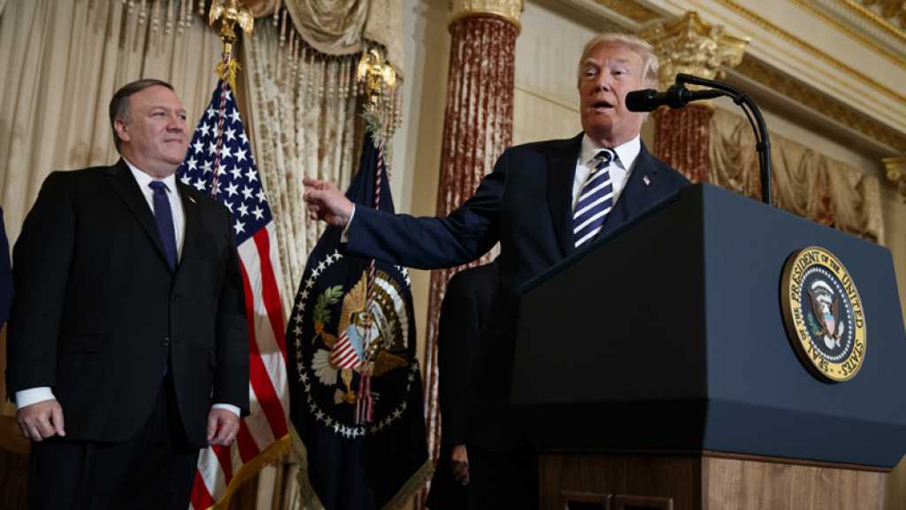 Sanctions contre l’Iran: Trump aurait donné «carte blanche» à Pompeo