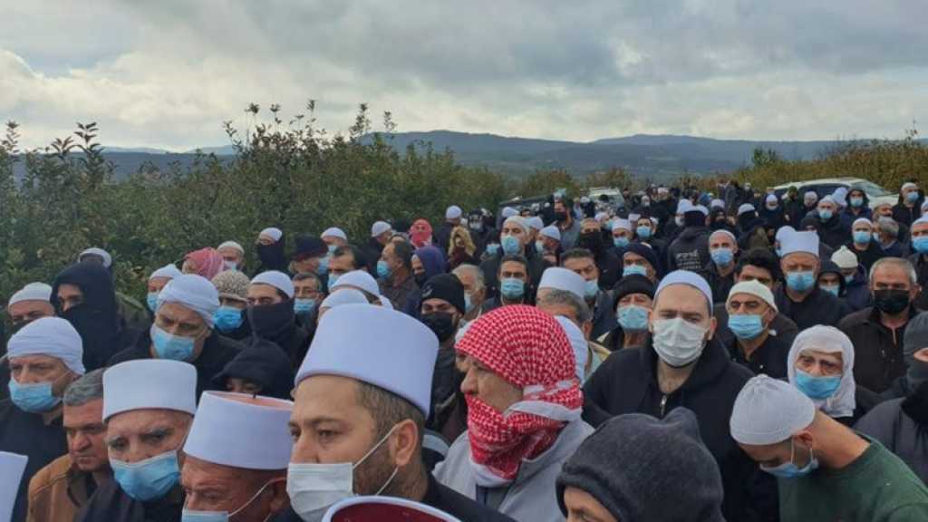 Protestation au Golan: 20 Syriens blessés par les forces de l’occupation israélienne