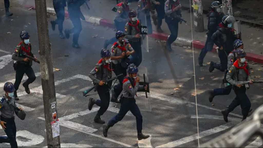 Birmanie: des balles en caoutchouc tirées contre les manifestants à Rangoun