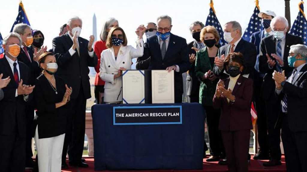 Etats-Unis: le plan de relance américain voté au Congrès, victoire majeure pour Biden