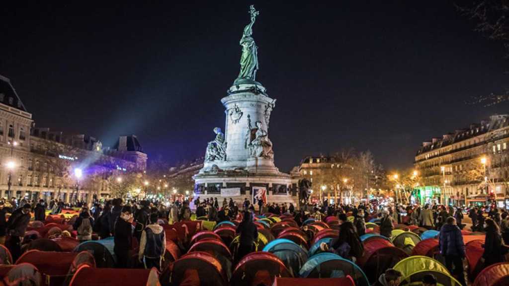 A Paris, la place de la République redevient un camp pour exilés