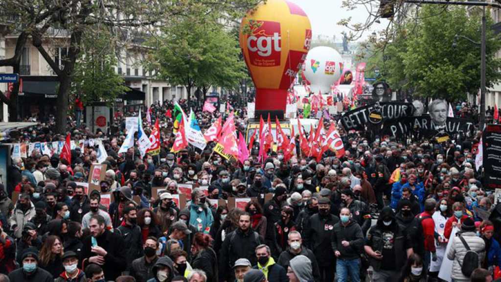 France: enquête ouverte sur les violences contre la CGT le 1er-Mai à Paris