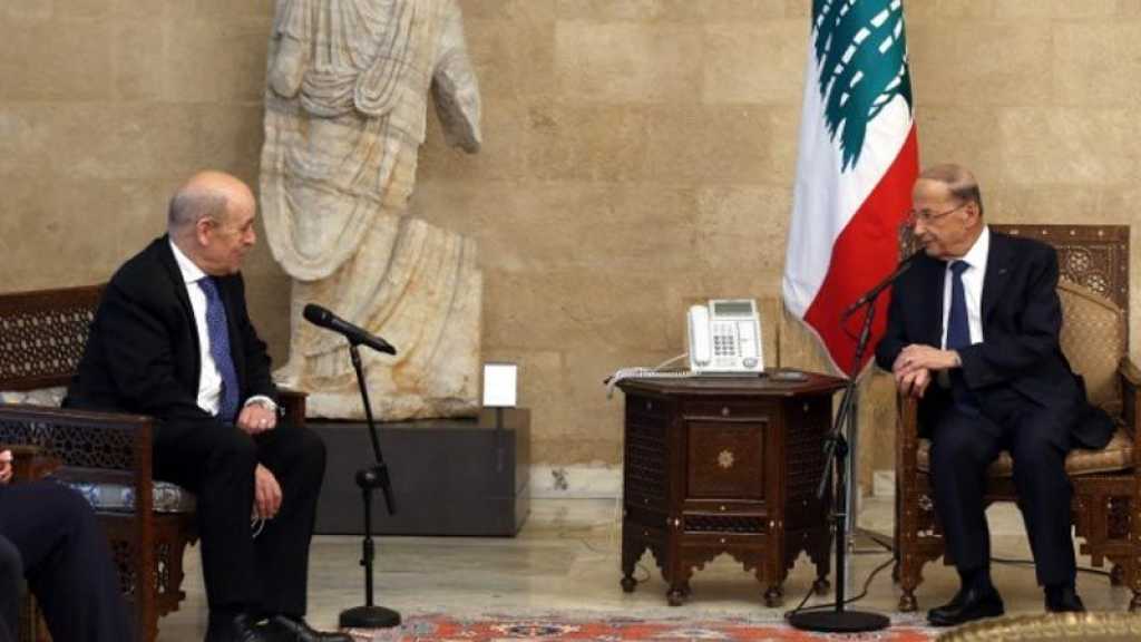 Le Drian lance un avertissement aux députés libanais à Beyrouth