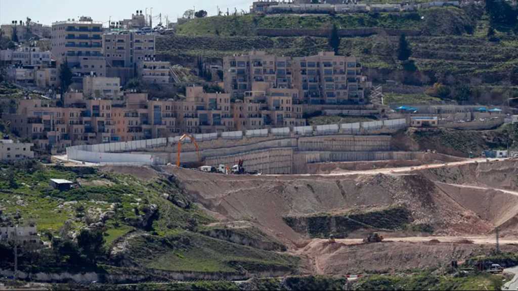 Les Européens pressent «Israël» de cesser d’accroître ses colonies