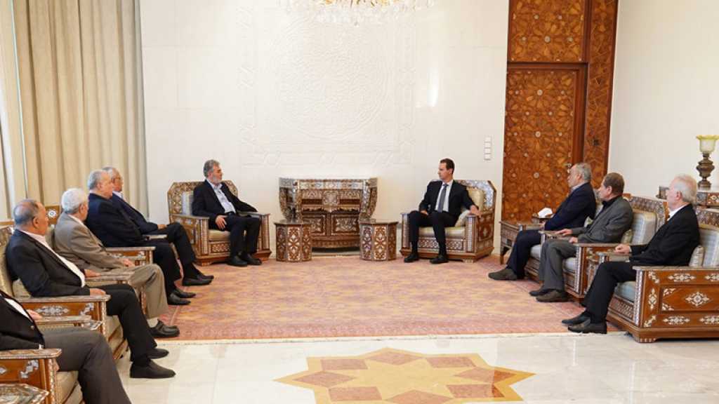 Assad: «Israël» ne réalise ni le langage de la paix ni le dialogue, sa présence se base sur le terrorisme