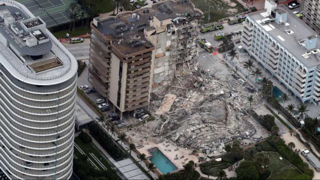 Effondrement d’un immeuble en Floride: les autorités sans nouvelles de 99 personnes