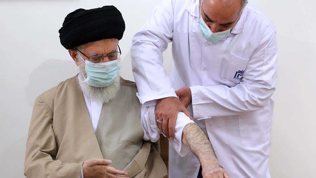Sayed Khamenei a reçu la première dose du vaccin anti-Covid de fabrication iranienne 