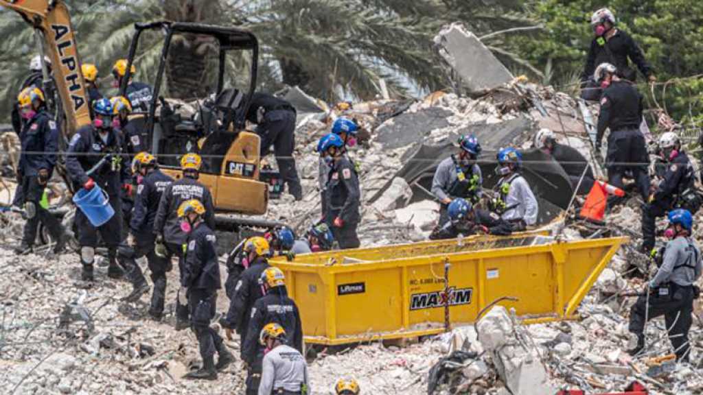 Immeuble effondré en Floride: 28 morts, les chances de retrouver des survivants «proches de zéro»