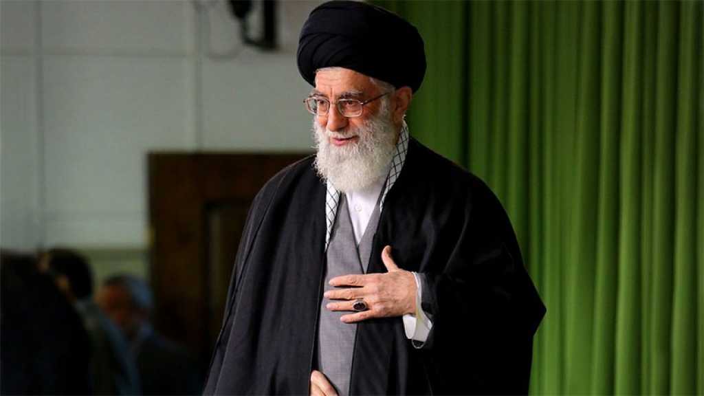 Sayed Khamenei exprime sa gratitude suite au message des Palestiniens des camps syriens