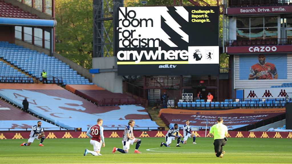 Angleterre: contre le racisme, les joueurs de la Premier League mettront le genou à terre