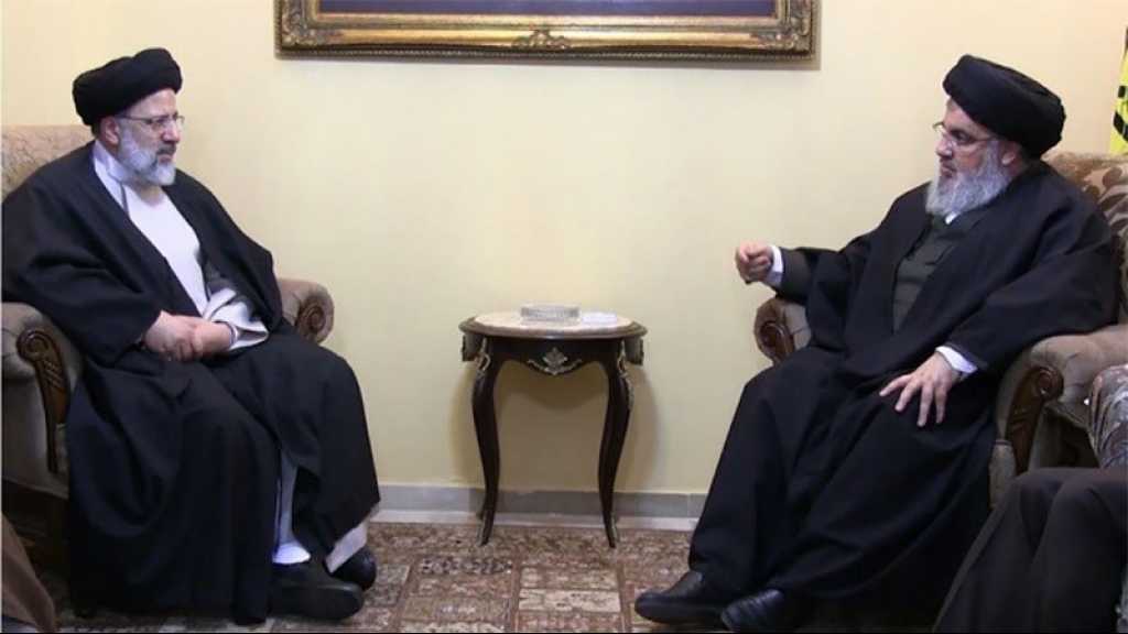 Sayed Raïssi à sayed Nasrallah: Le Hezbollah avance pour devenir vraiment l’espoir de la nation islamique