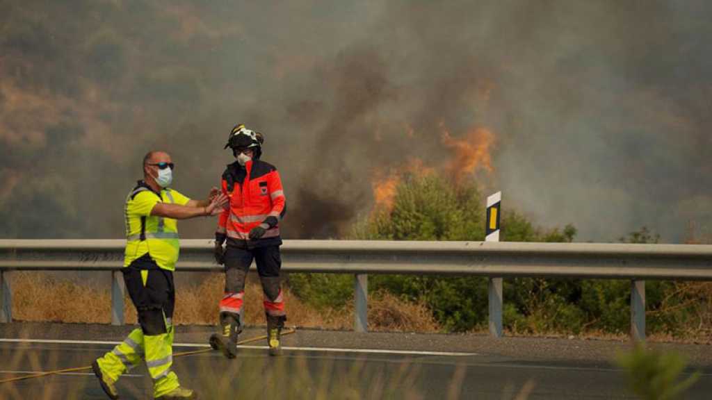 Espagne: huitième jour d’incendies en Andalousie, plus de 8000 hectares détruits