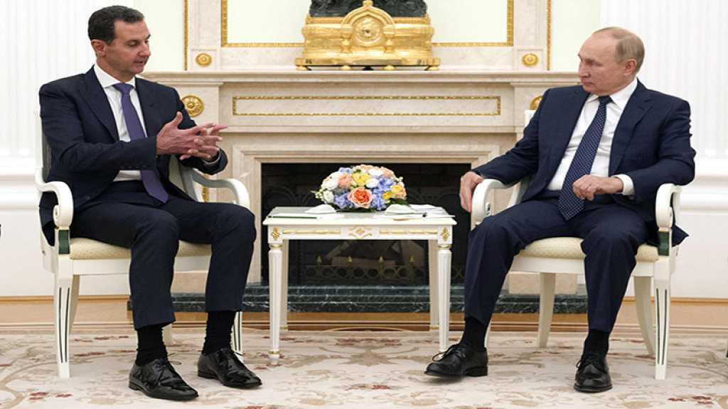 Poutine critique l’ingérence étrangère en Syrie lors d’une rencontre avec Assad
