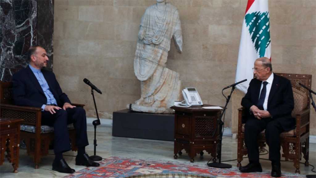 «L’Iran se tient toujours au côté du Liban», assure le chef de la diplomatie iranienne à Beyrouth