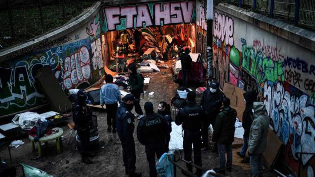 Un nouveau campement de migrants évacué à Paris, le 3e en une semaine