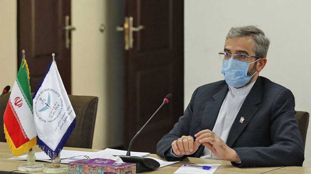 Téhéran: La conclusion d’un accord à Vienne dépend de la volonté des autres parties