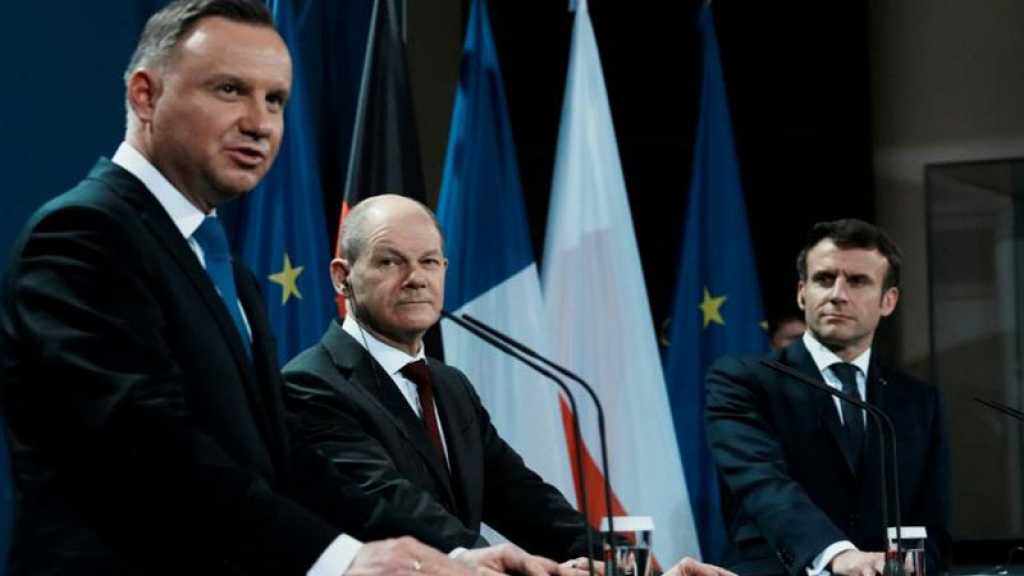 Crise ukrainienne: France, Allemagne et Pologne unies pour éviter une guerre en Europe
