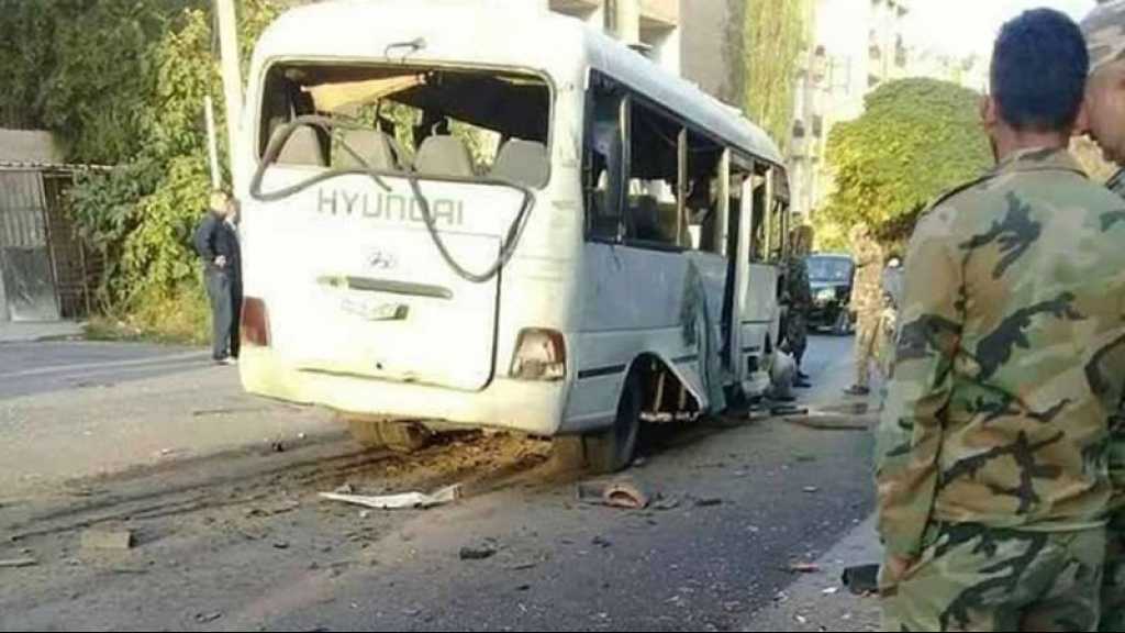 Syrie: attentat à Damas, un martyr et 11 blessés