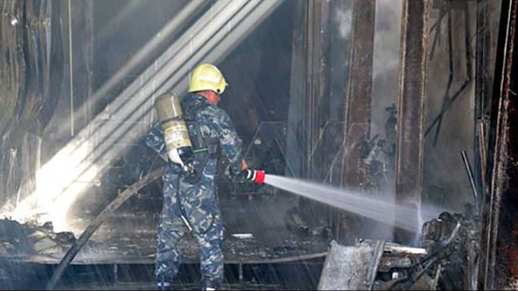 Incendie dans un centre commercial de Damas: au moins cinq morts