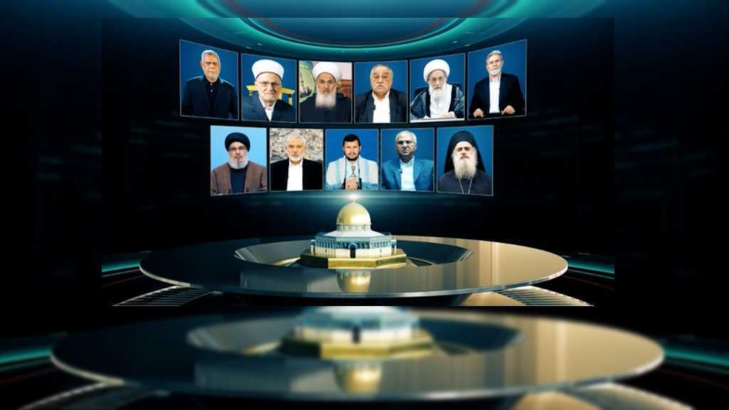  Les dirigeants de l’axe de la résistance réitèrent leur soutien au peuple palestinien dans sa défense d’al-Qods
