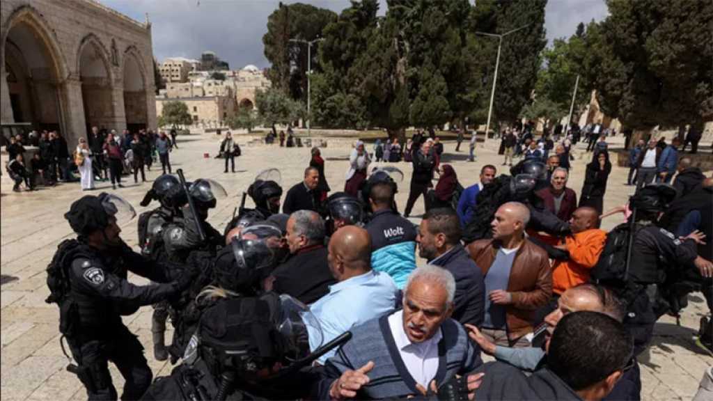 Nouvelles attaques israéliennes sur l’esplanade des Mosquées à Al-Qods