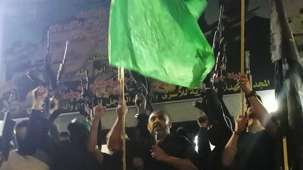 Jénine: Des combattants ont défilé dans la ville en hommage au martyr Daoud al-Zubeidi