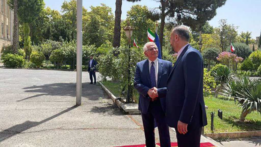 Joseph Borrell a rencontré Amir Abdollahian à Téhéran