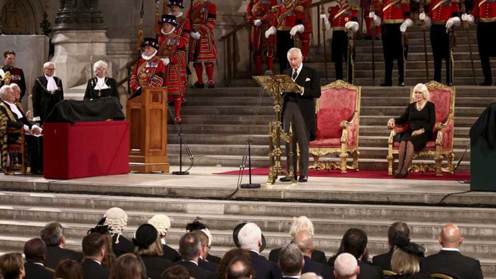 Pour la première fois face au Parlement, le roi Charles III «ressent le poids de l’Histoire»