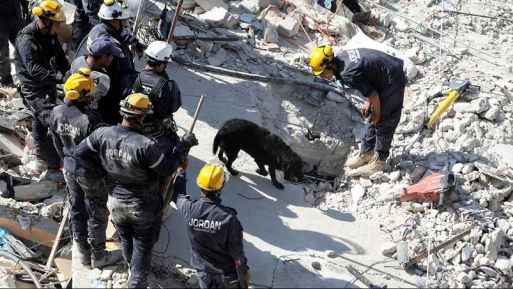 Jordanie: le bilan de l’effondrement d’un immeuble monte à 14 morts