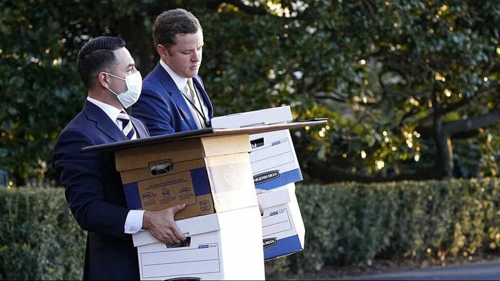 Des membres de l’administration Trump conserveraient encore des documents demandés par les Archives nationales