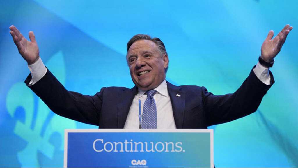 Canada: le Québec réélit la coalition nationaliste en place depuis 2018