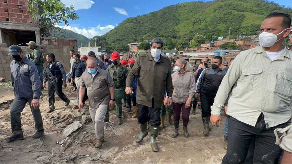 Glissement de terrain au Venezuela: le président Maduro évoque une «centaine» de morts