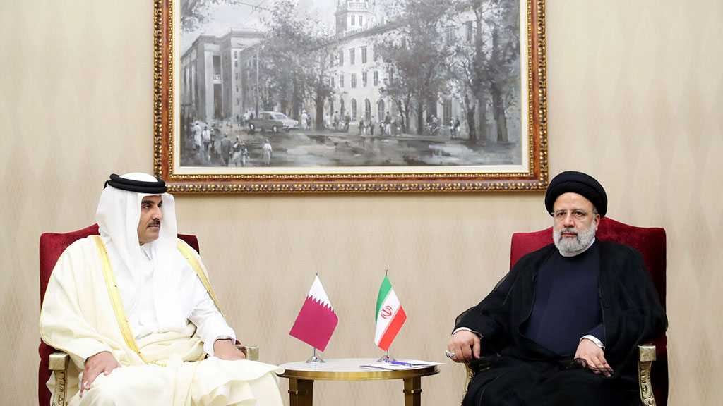 Le président iranien et l’émir du Qatar mettent l’accent sur la promotion des liens à un niveau stratégique