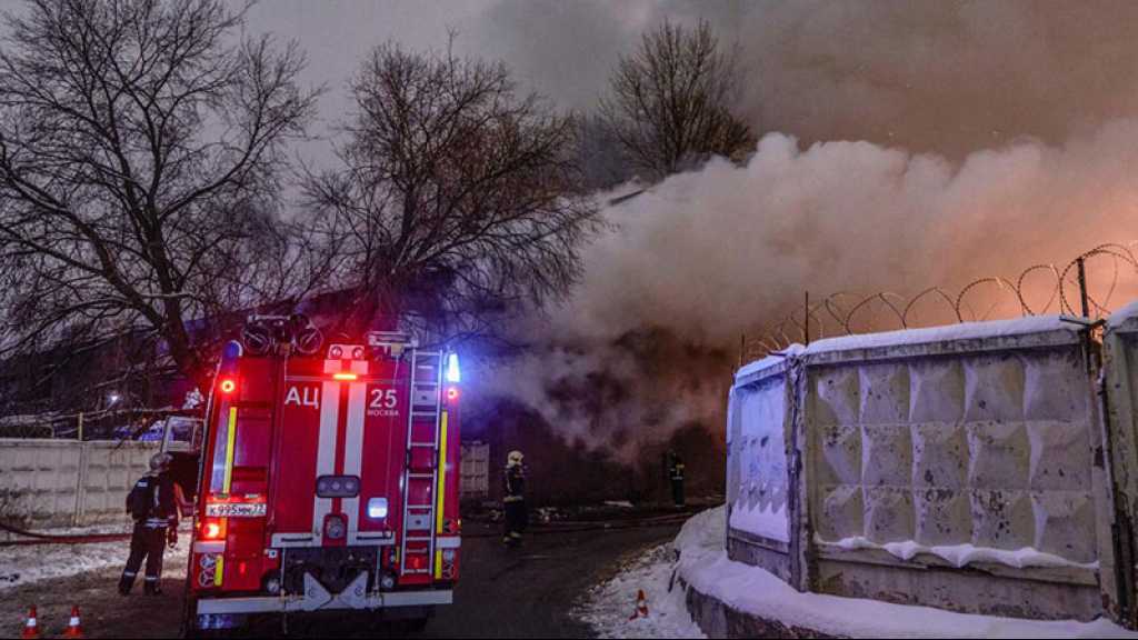 Russie : vaste incendie en cours près de Moscou, un acte «criminel» soupçonné