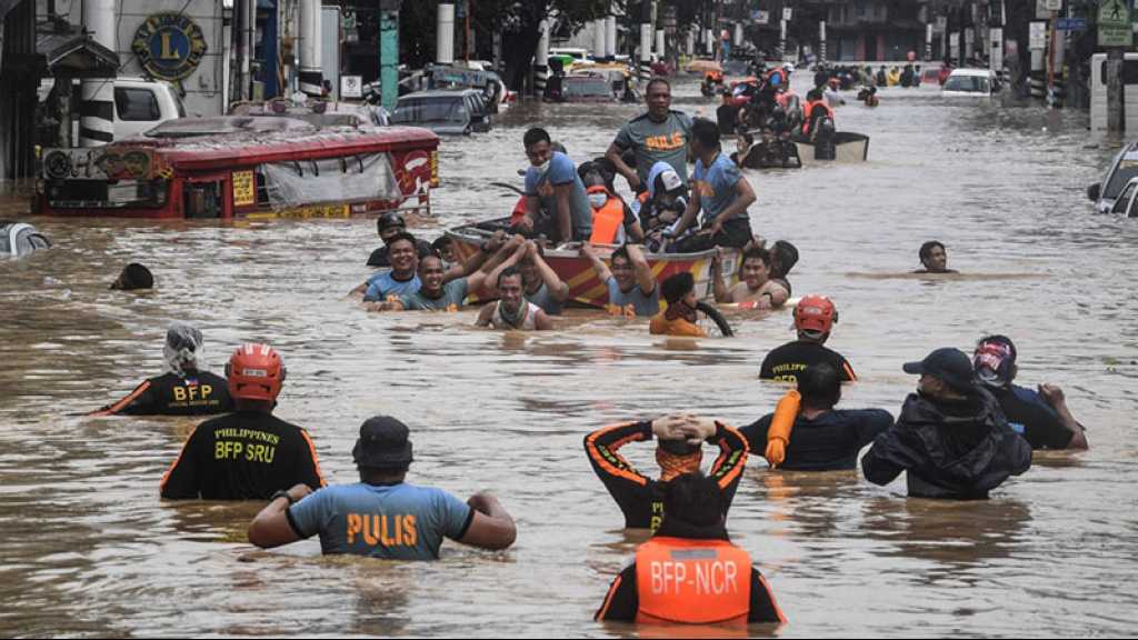 Philippines: le bilan humain des inondations grimpe à 25 morts