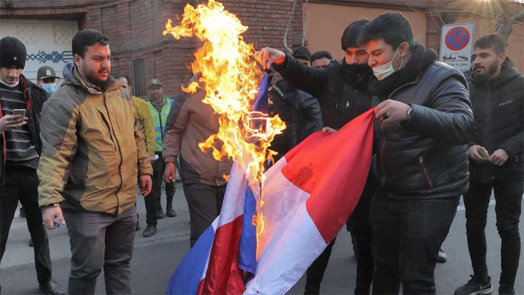 Iran: Rassemblement devant l’ambassade de France contre les caricatures offensantes