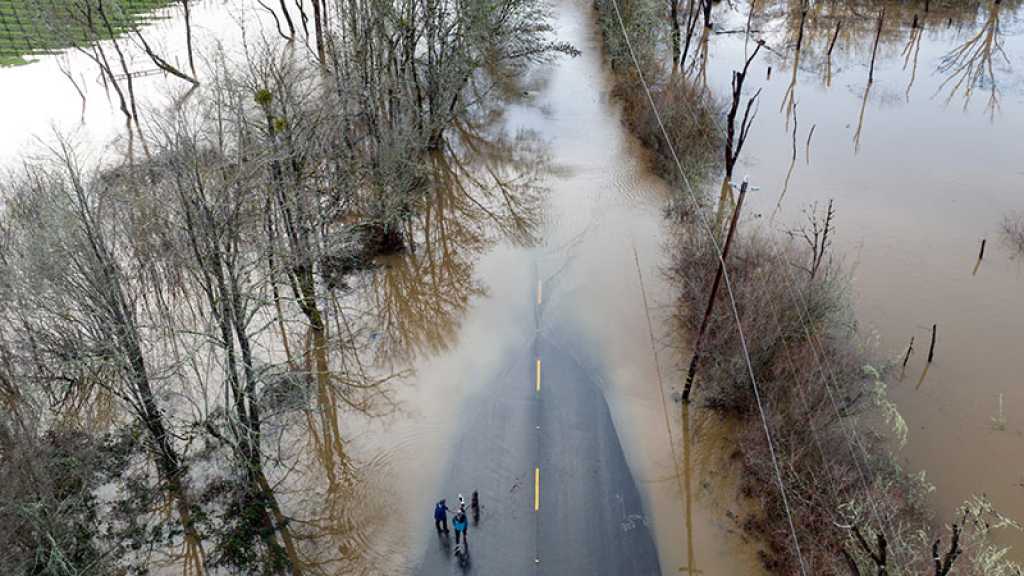 Californie: de violentes tempêtes font 17 morts, un enfant de 5 ans disparu
