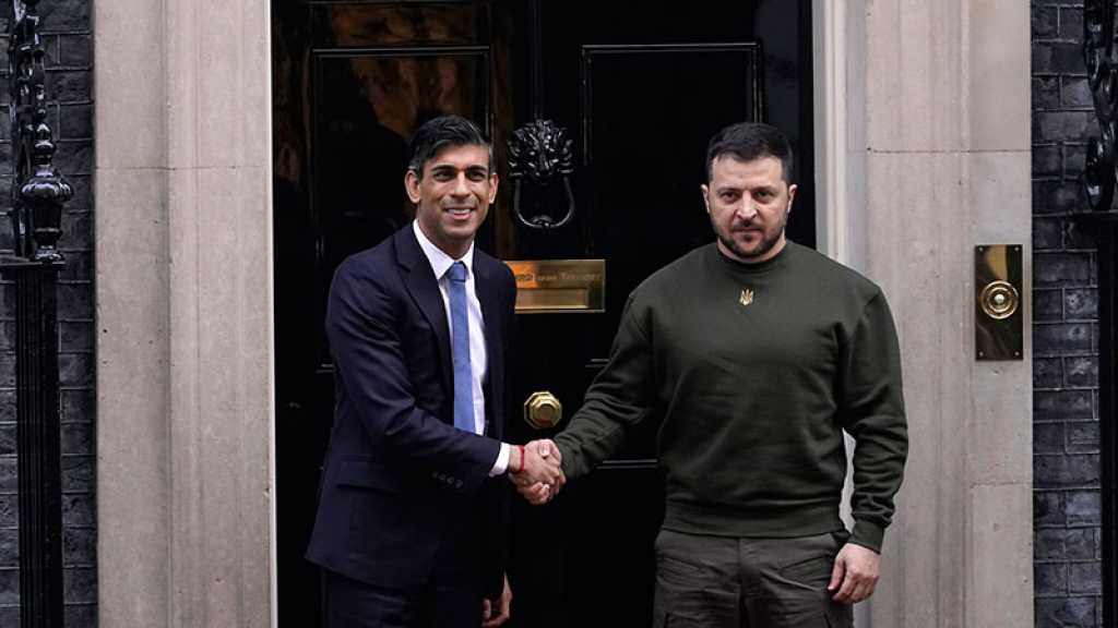 Ukraine: visite de Zelensky à Londres, qui va former des pilotes de chasse